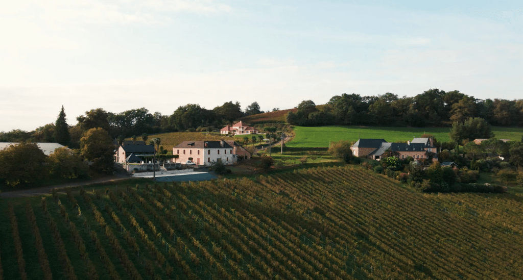 insolite hébergement vignes